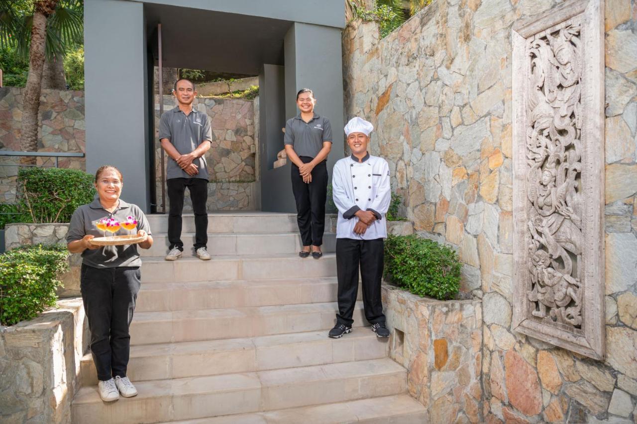 Baan Kimsacheva - Seaview Private Villa Choeng Mon Bagian luar foto