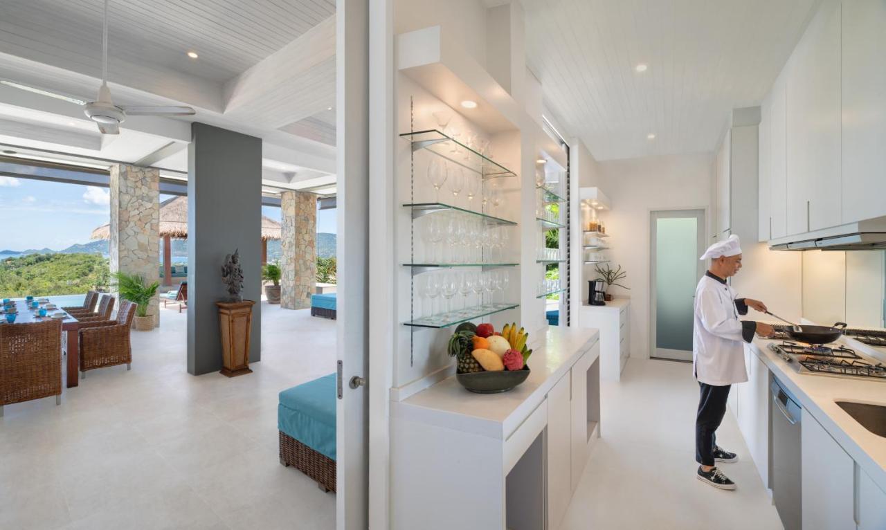 Baan Kimsacheva - Seaview Private Villa Choeng Mon Bagian luar foto