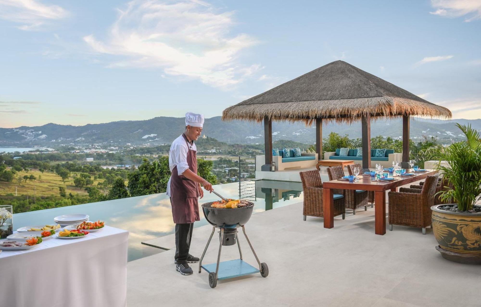 Baan Kimsacheva - Seaview Private Villa Choeng Mon Bagian luar foto