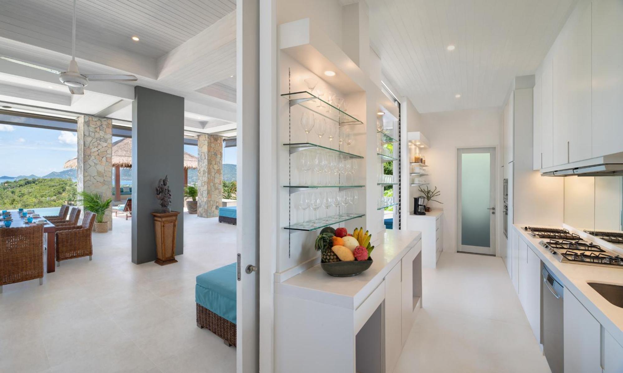 Baan Kimsacheva - Seaview Private Villa Choeng Mon Bagian luar foto