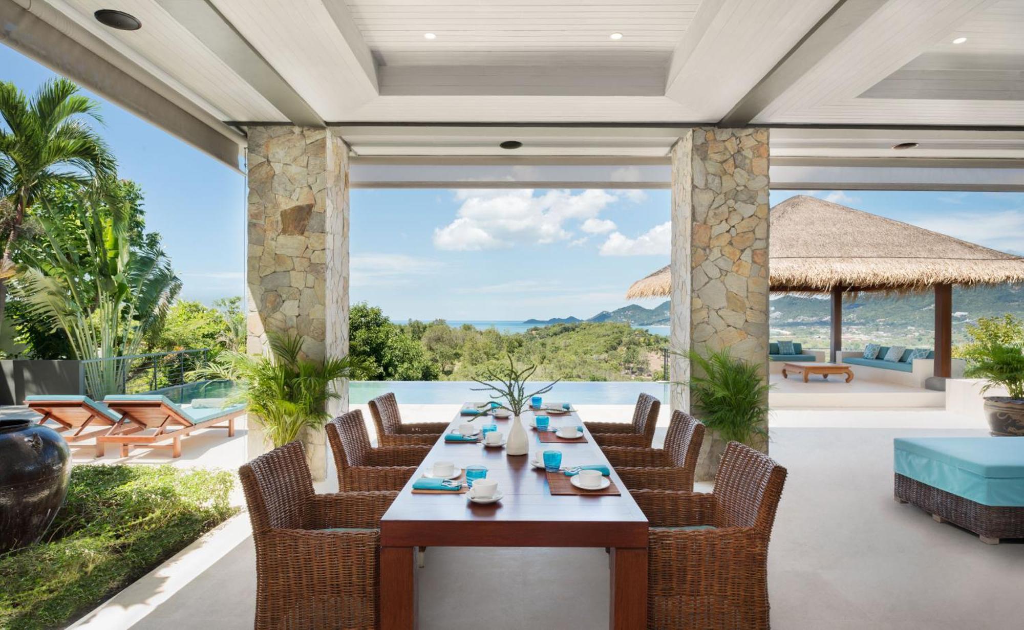 Baan Kimsacheva - Seaview Private Villa Choeng Mon Bagian luar foto