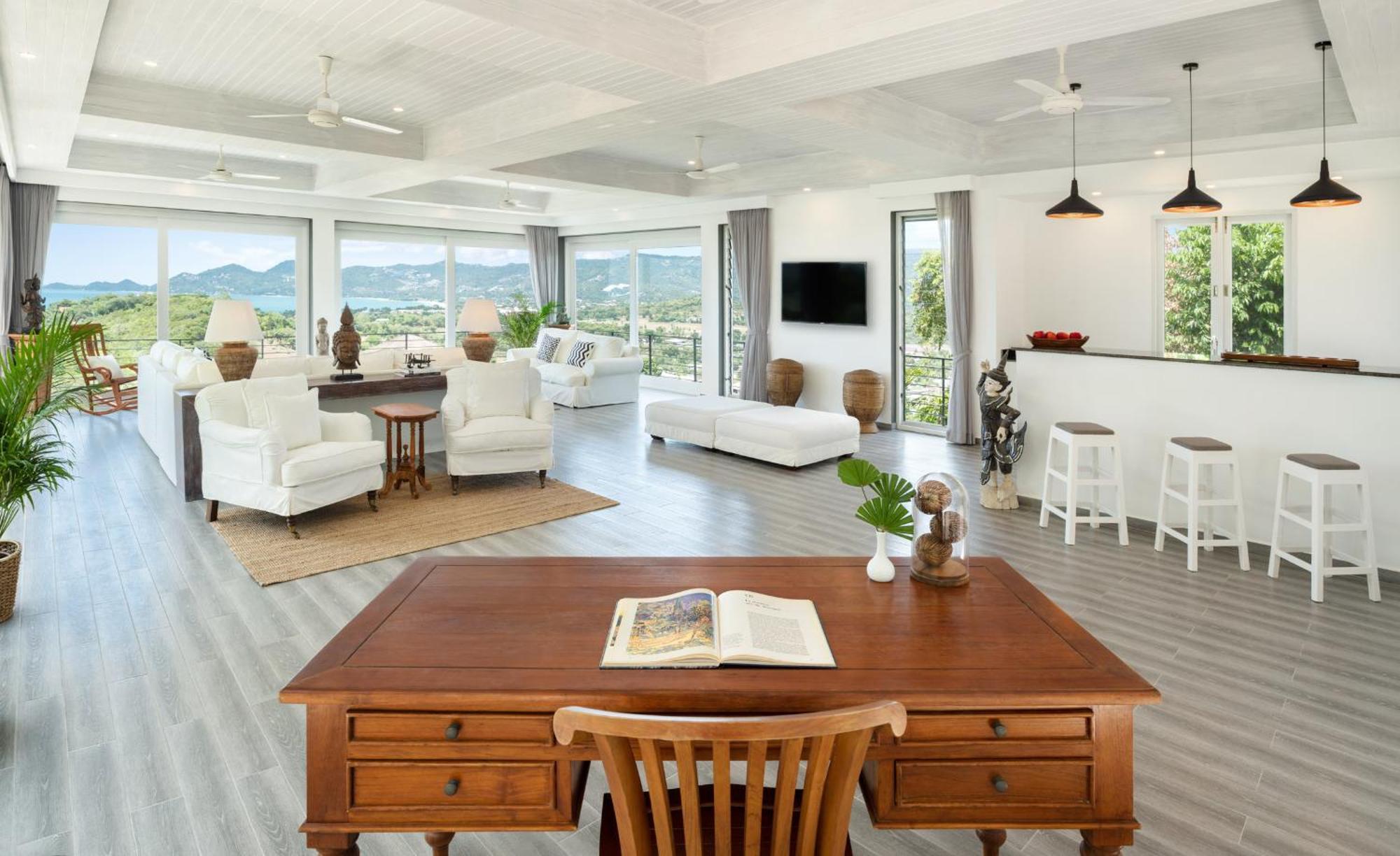 Baan Kimsacheva - Seaview Private Villa Choeng Mon Bagian luar foto