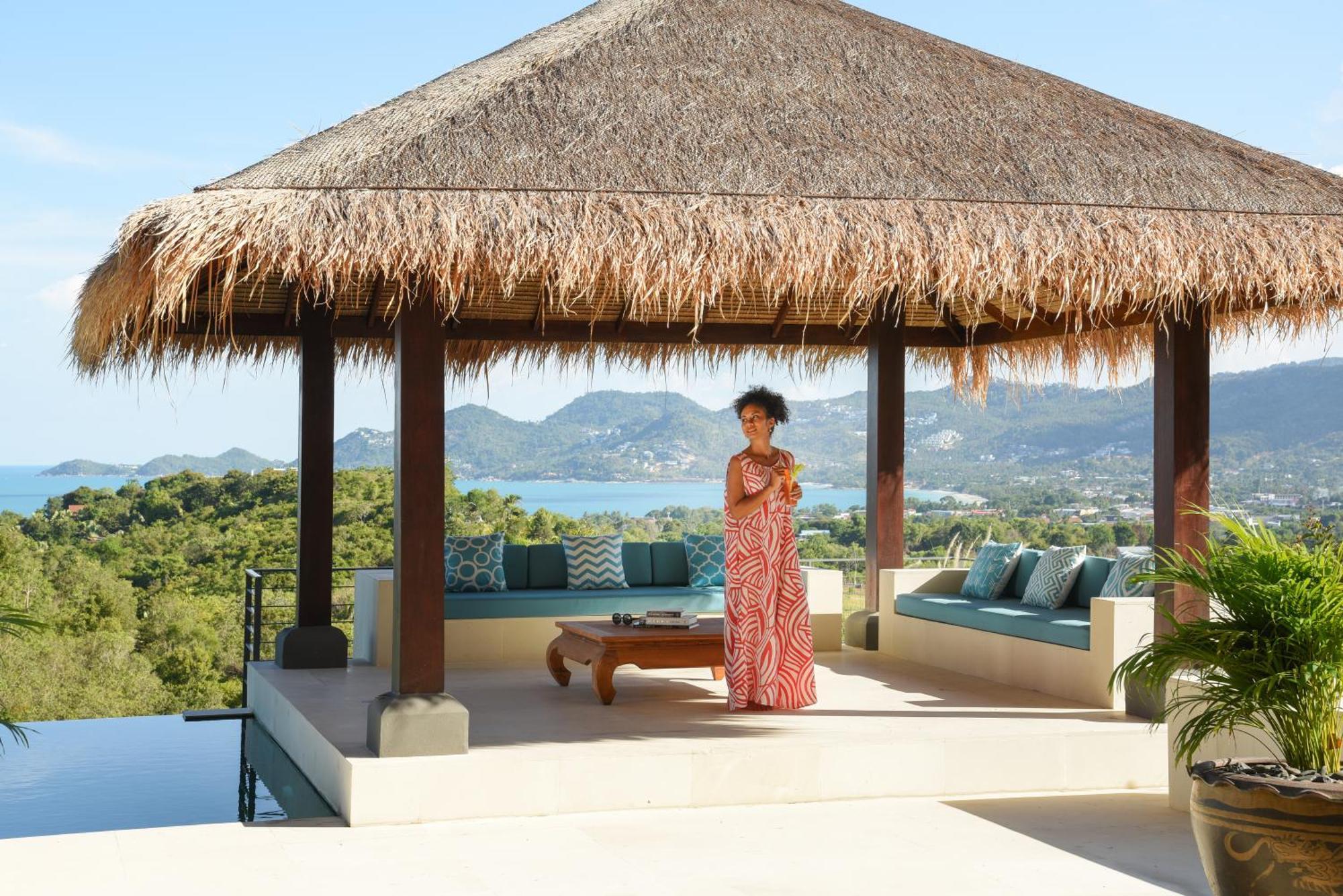 Baan Kimsacheva - Seaview Private Villa Choeng Mon Bagian luar foto